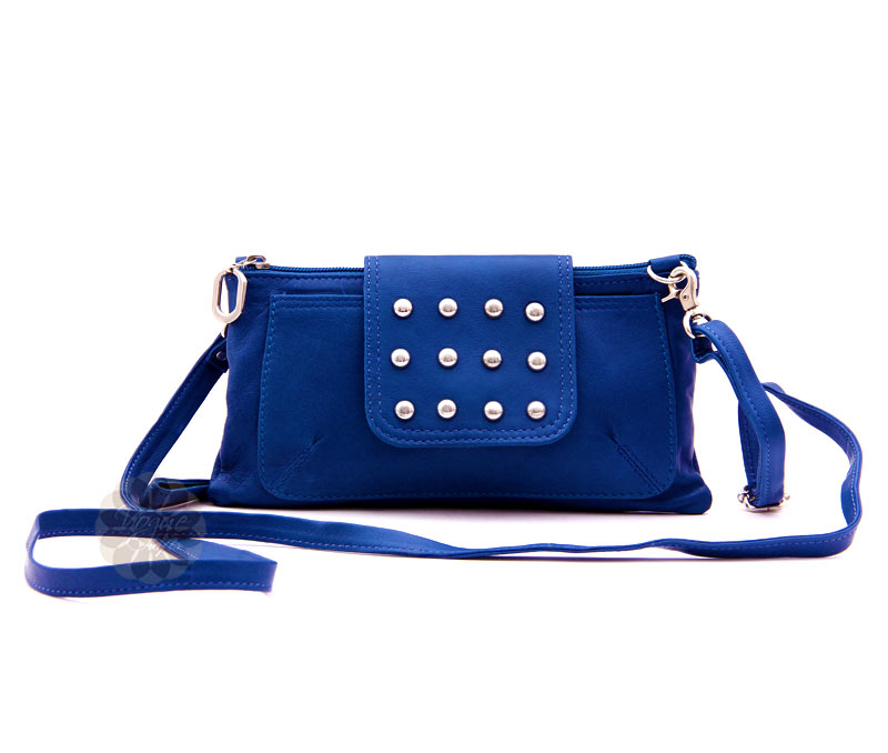 Vogue Crafts & Designs Pvt. Ltd. manufactures Blue Swing Sling Bag at wholesale price.